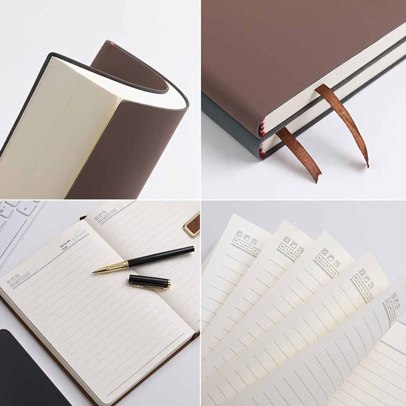 A5 Soft Leather Notebook Waterproof Cover
