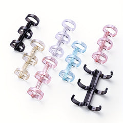 3-Ring Binder Set - 4 Pack of Assorted Colors