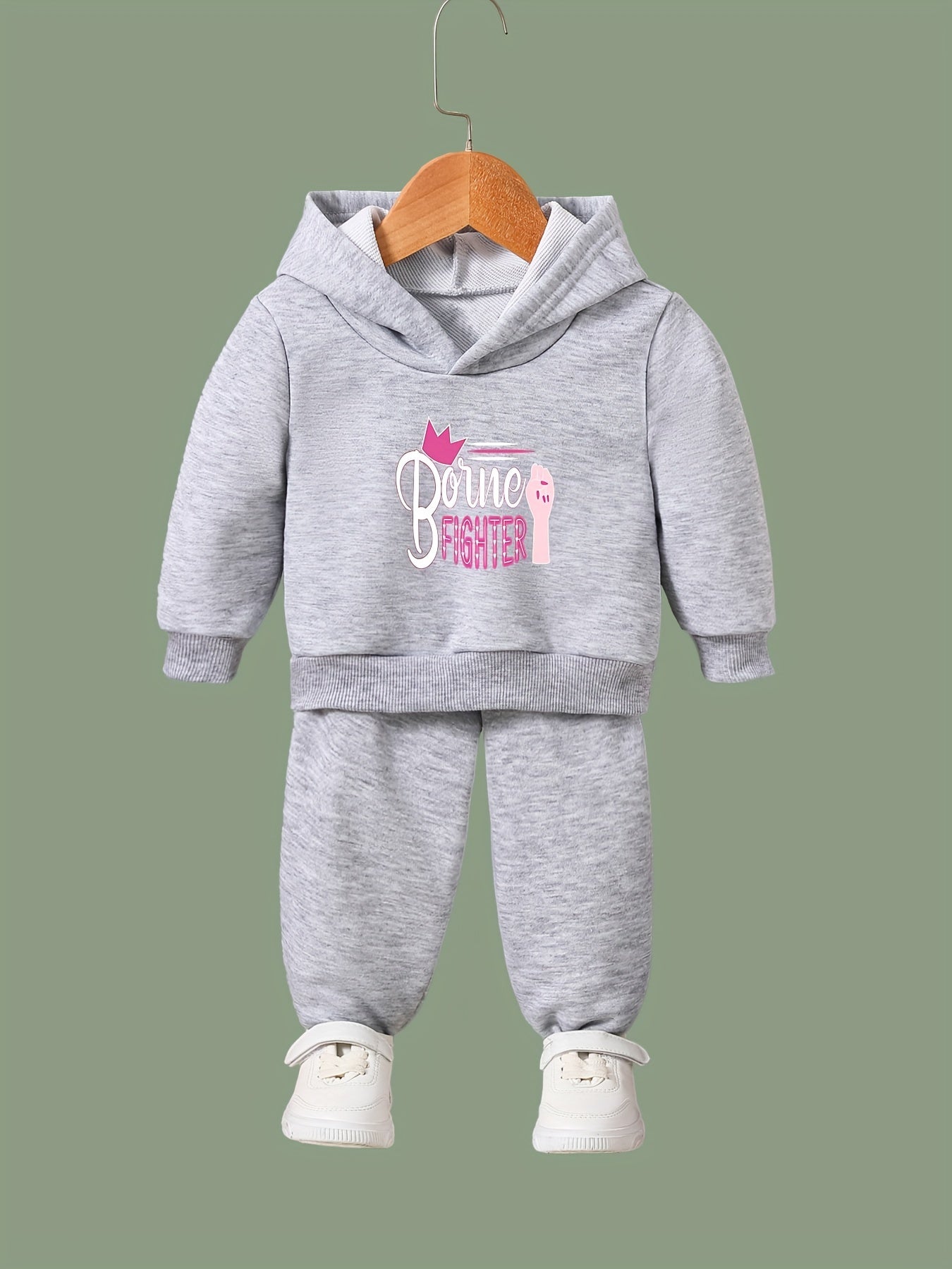 FIGHTER 2pcs Activewear Sets for Girls - Breathable Sports Outfits