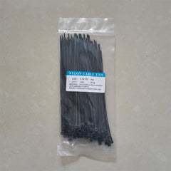 100pcs Self Locking Cable Ties for Organising Wires 0.9-14.99-19