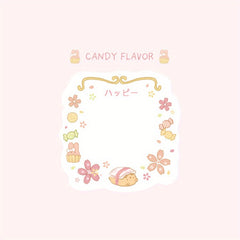 Cherry Blossoms Sticky Notes Girl Journal Notepad 30 Sheets