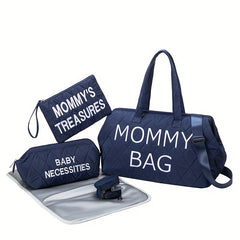 Diaper Bag Mommy Bag 5pcs Set Baby Nappy Waterproof Maternity Bag