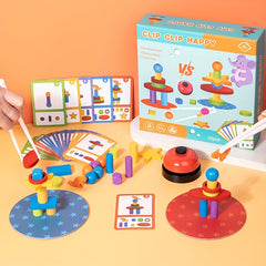 Interactive Wooden Board Game for Kids 3-5 Years