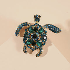 Fashionable Male Turtle Brooch