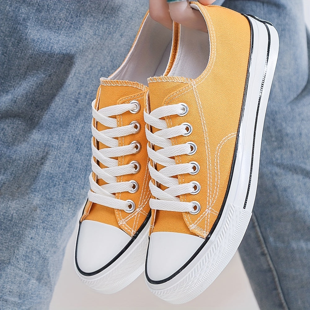 Men's Low Top Canvas Shoes Spring Summer