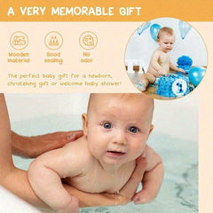 Handcrafted Wooden Keepsake Box for Umbilical Cord & Fetal Hair