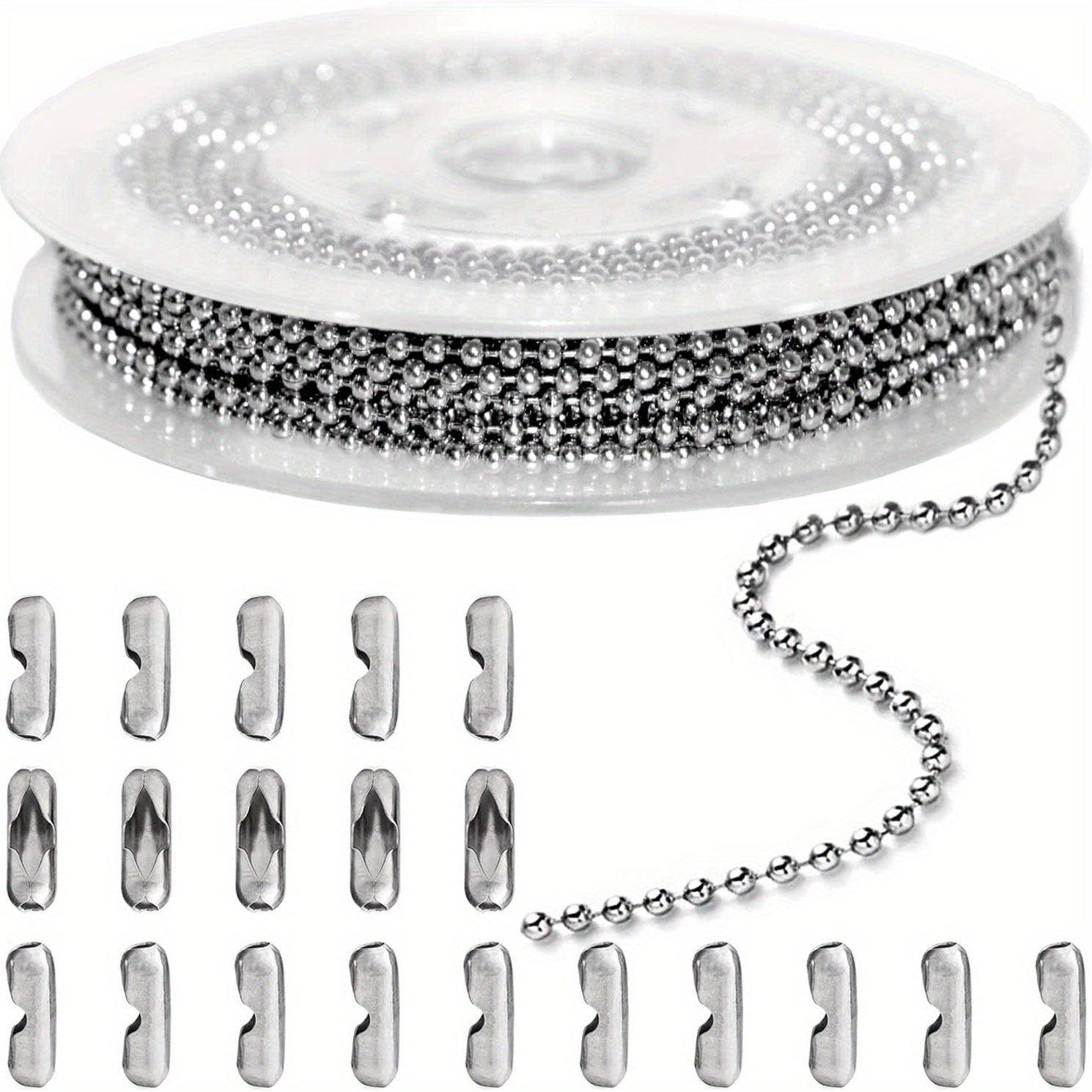 4mm Stainless Steel Ball Beads Chain for Jewelry Making