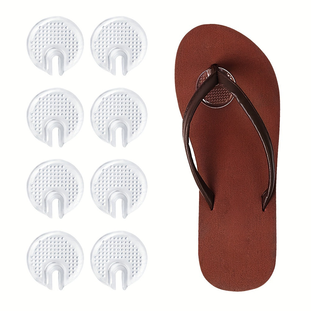 Soft Gel Flip Flop Toe Protectors for Thong Sandals, 2Pcs