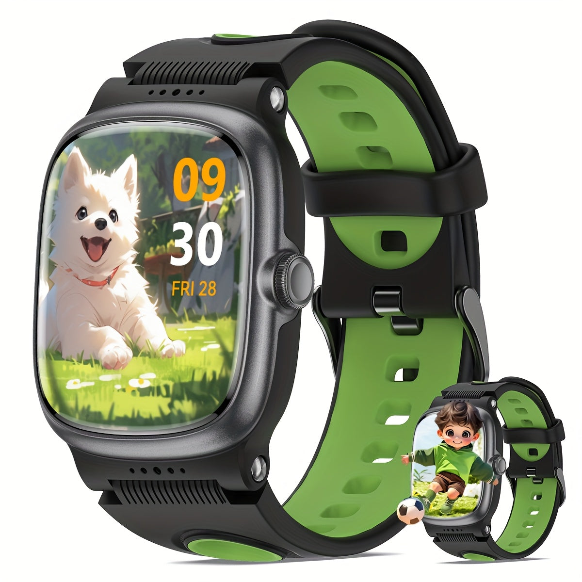 Kids Smartwatch with Games Message Alarm Clock Sport Modes