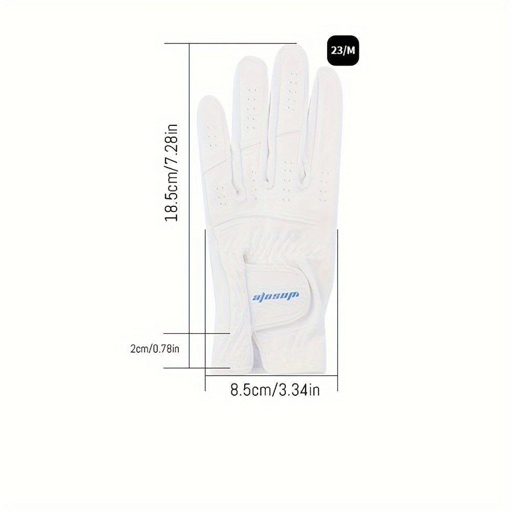 1pc Anti Slip Golf Glove Left Hand Breathable Comfortable Outdoor Training