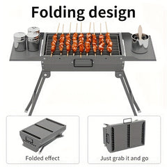 Portable Charcoal Grill for Camping Hiking Picnics