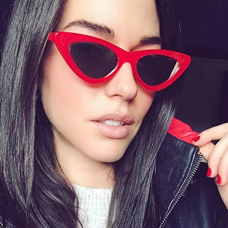 Vintage Small Cat Eye Sunglasses for Women