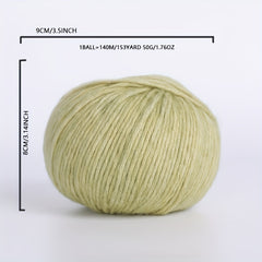 1pc Pumpkin Ball Cotton Yarn for DIY Knitting Crocheting