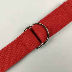 Double D Buckle Canvas Belt