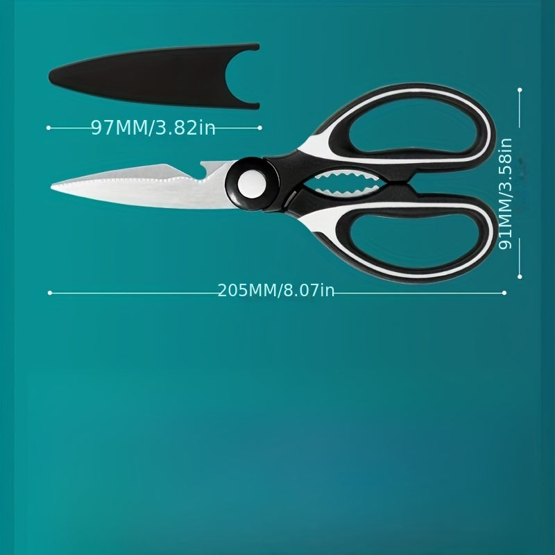 Stainless Steel Kitchen Scissors Powerful Chicken Bone Scissors