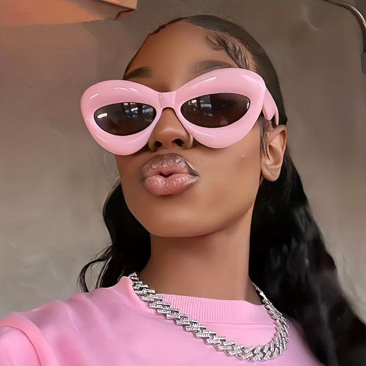 Cat Eye Sunglasses Funny Candy Glasses for Party