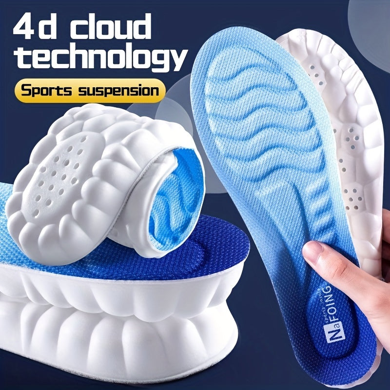 4D Memory Foam Air Cushion Basketball Sports Insole