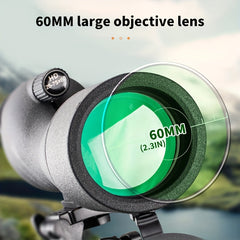 High Definition Monocular Telescope 75X60, Outdoor Camping Bird Watching