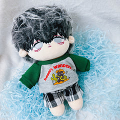 Plush Doll T-shirt & Pants Suit 3 Colors