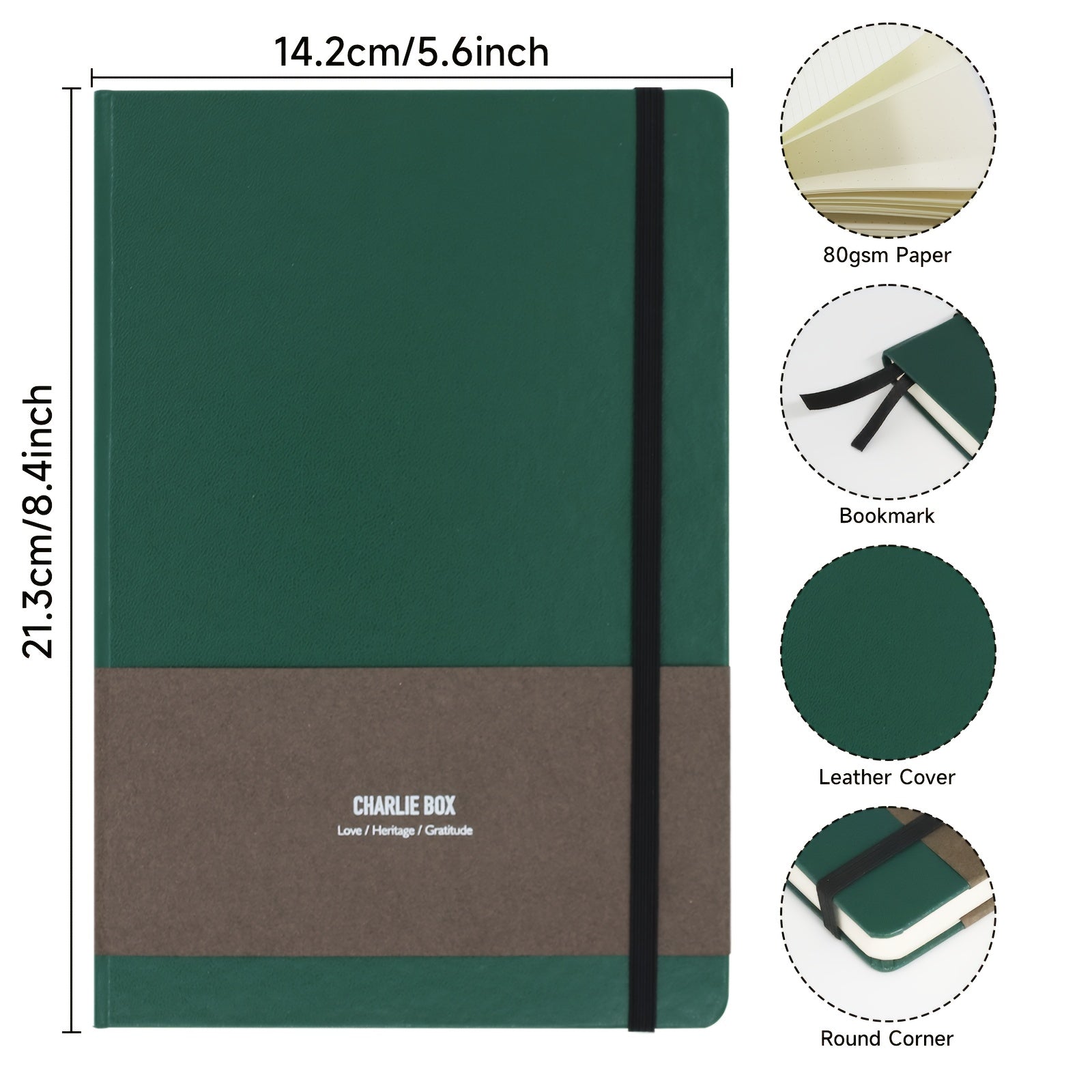 Dot Matrix 3-in-1 Travel Planner Portable Notebook
