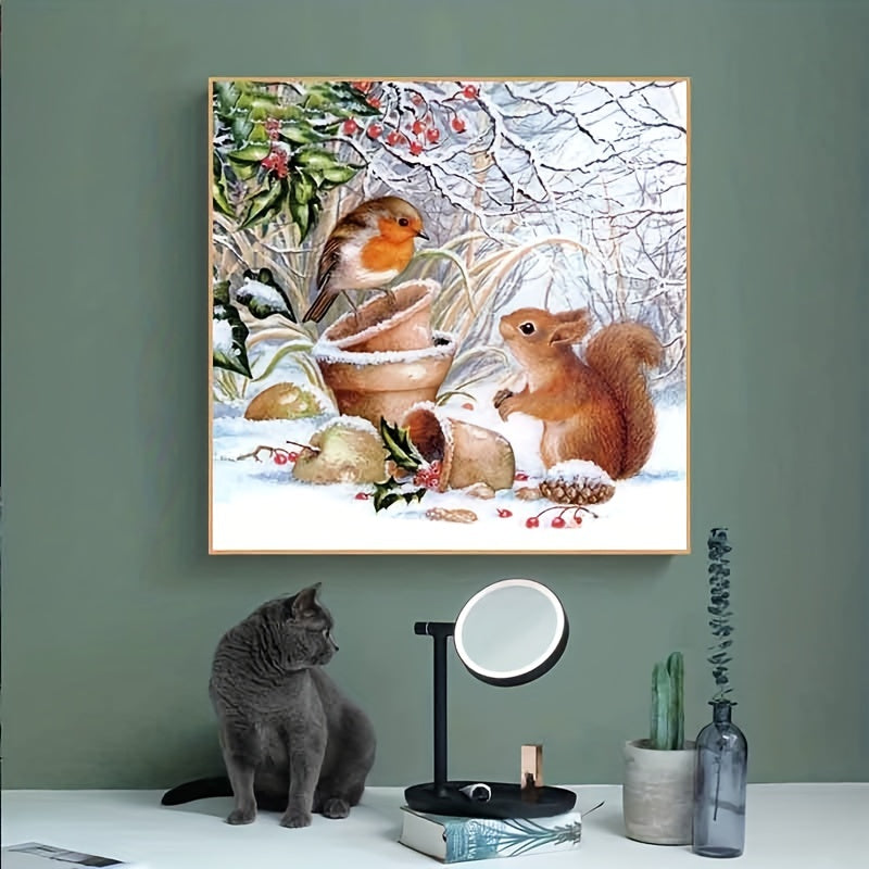 Animal Diamond Painting Kit - Full Diamond Art By Number Embroidery