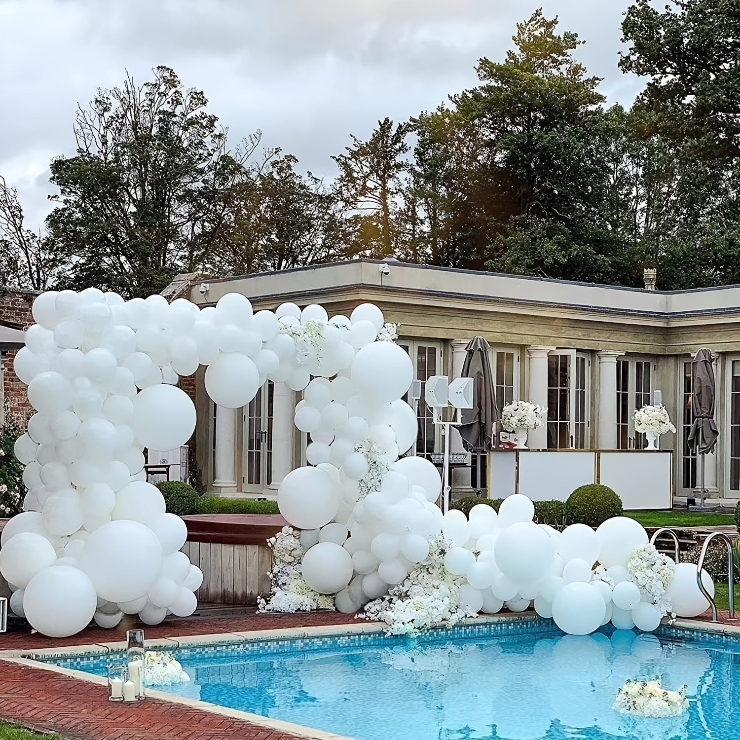 100pcs 12 cm Matte Latex Balloons for Garland Arch Party Decorations