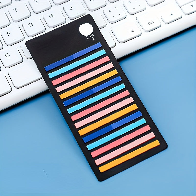 2PCS Fluorescent Sticky Notes Translucent Waterproof Student Stationery