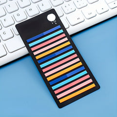 2PCS Fluorescent Sticky Notes Translucent Waterproof Student Stationery