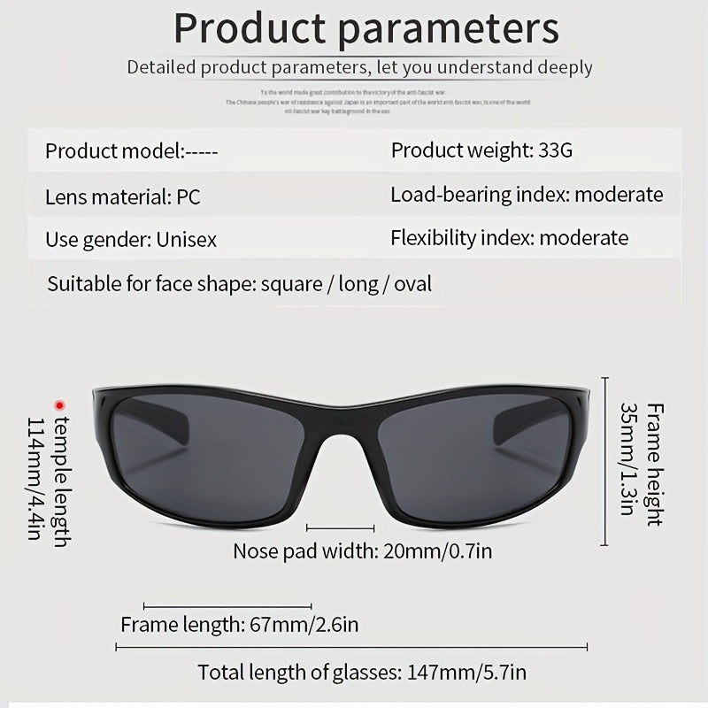 UV Protection Sports Sunglasses For Men And Women