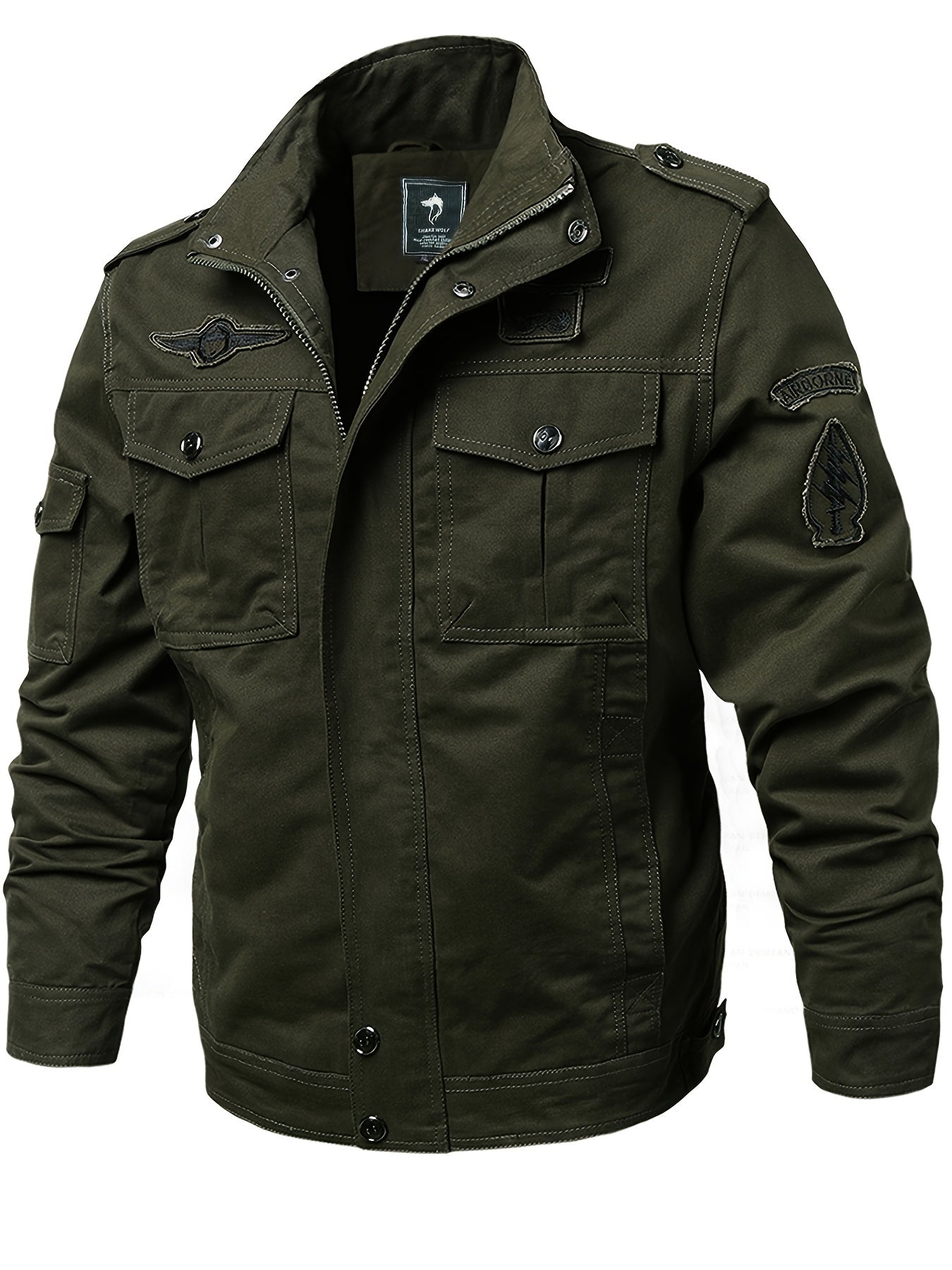 Men's Lightweight Windbreaker Cotton Jacket