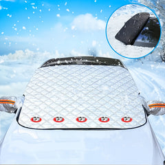 Car Windscreen Cover Magnetic Snow Cover with Mirror Covers