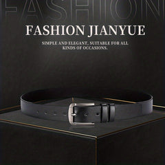 Men's PU Leather Casual Belt For Jeans Pants