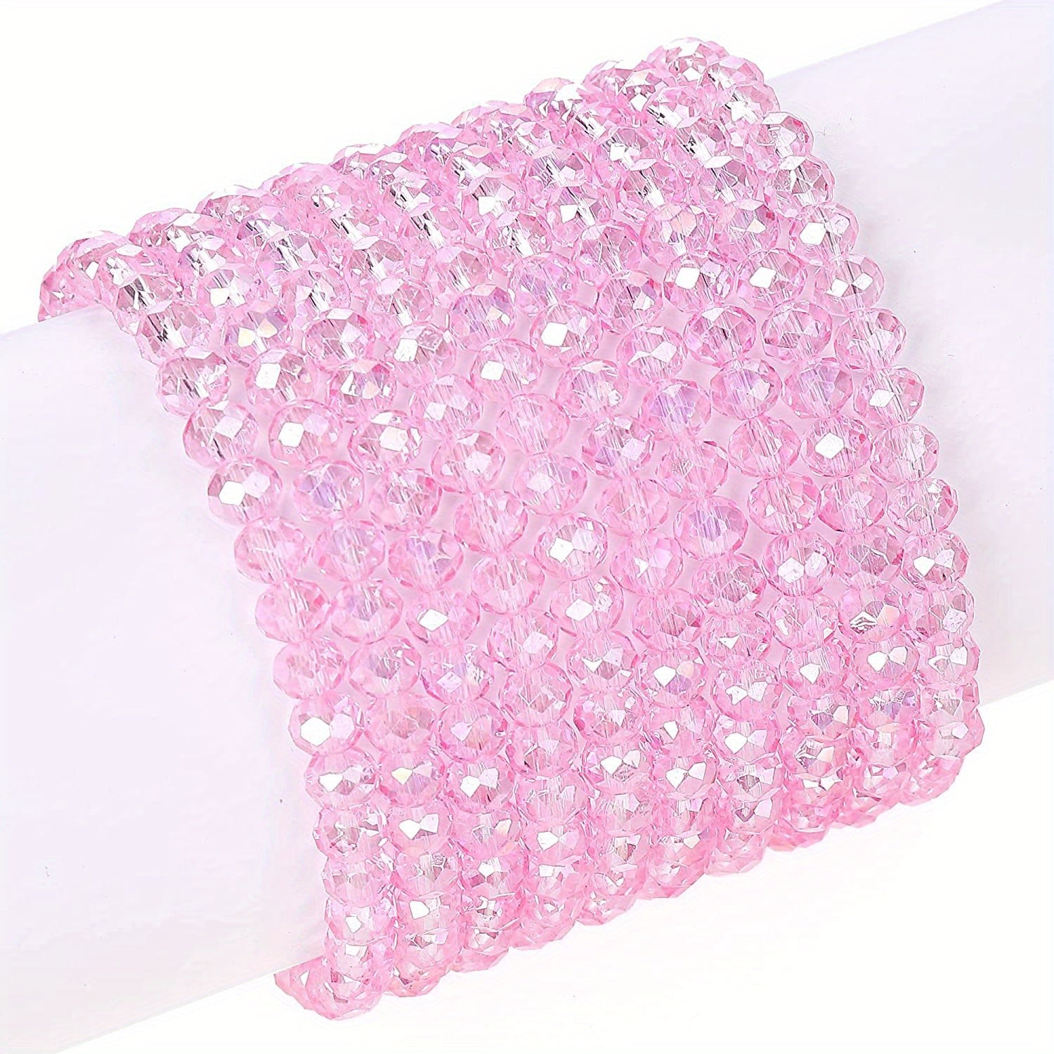 6 8mm AB Crystal Glass Beads Faceted Crystal Glass Beads for Jewelry Making DIY
