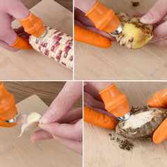 Kitchen Picking Finger Gloves Iron Nail Gloves Pepper Picking Thumb