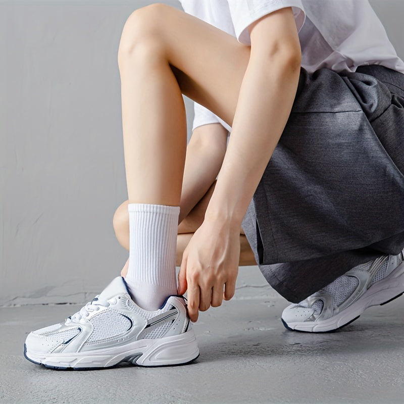 8 Pairs Breathable Sports Socks Women's Stockings & Hosiery