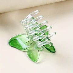 Y2K Gradient Hair Claw Clip Sweet Hair Claw Ponytail Holder