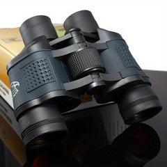 60x60 Compact Binoculars HD Portable Binoculars Low Light Night Vision