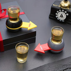 Spin The Arrow Drinking Game with Spinner Glass