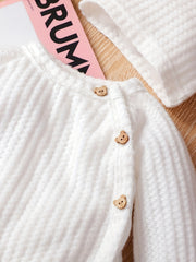 3pcs Baby Boys Long Sleeves T shirt & Pants & Cap Set