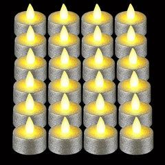 24pcs LED Electronic Candle Smokeless Powered Tea Wax Electronic Candle Light