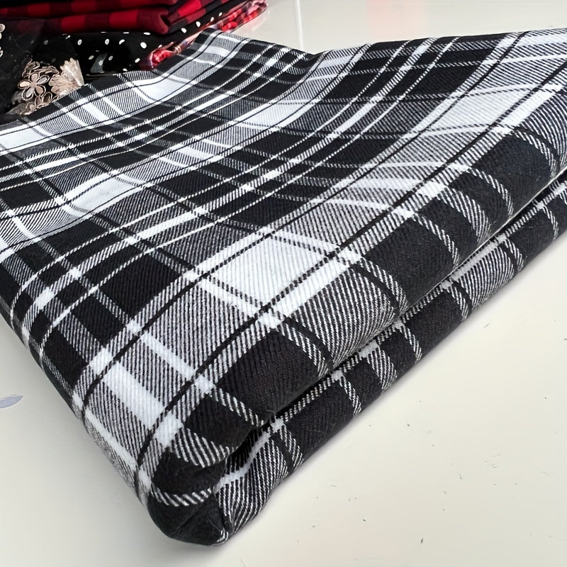 1 Yard Frosted Woven Cotton Lattice