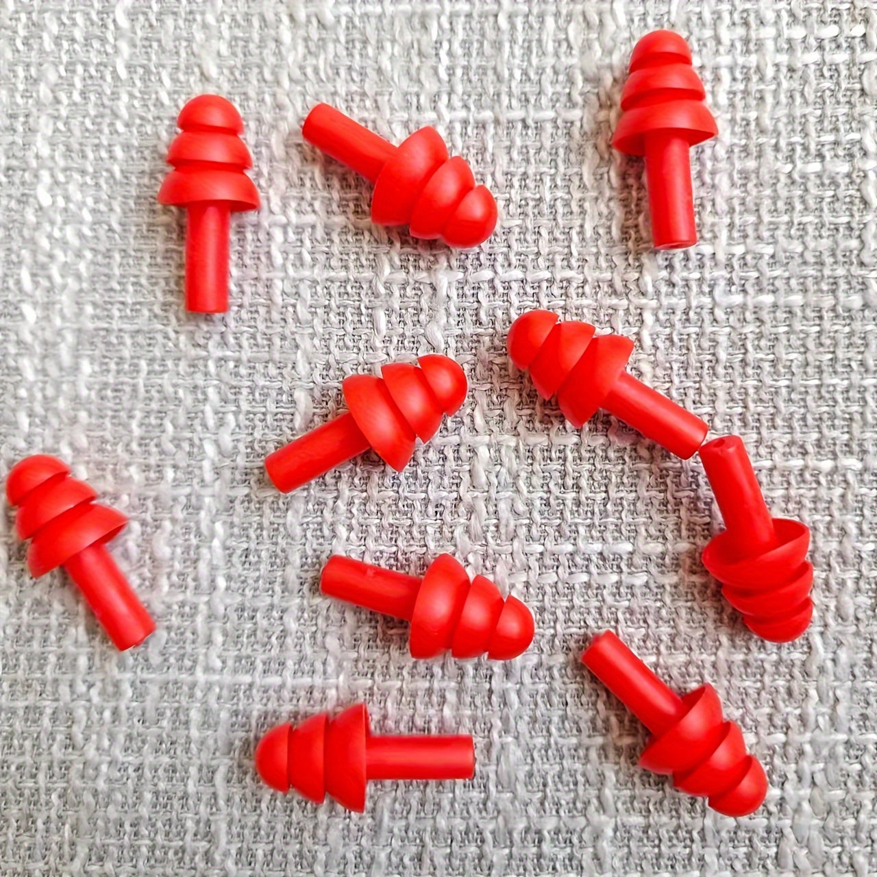 5 Pairs Soft Earplugs for Noise-Free Sleeping Swimming Flying Working
