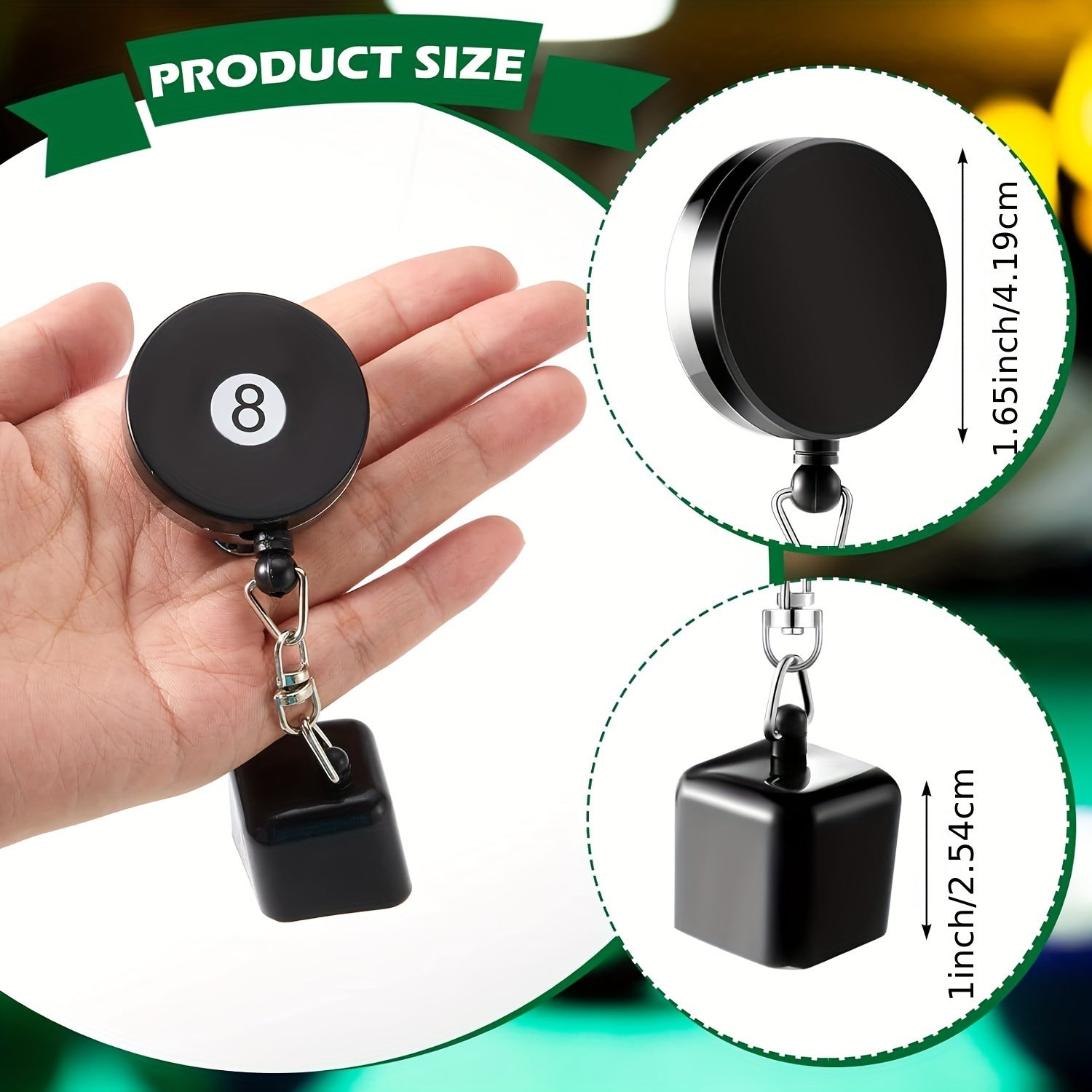Plastic Billiard Chalk Holder for Billiard Accessories