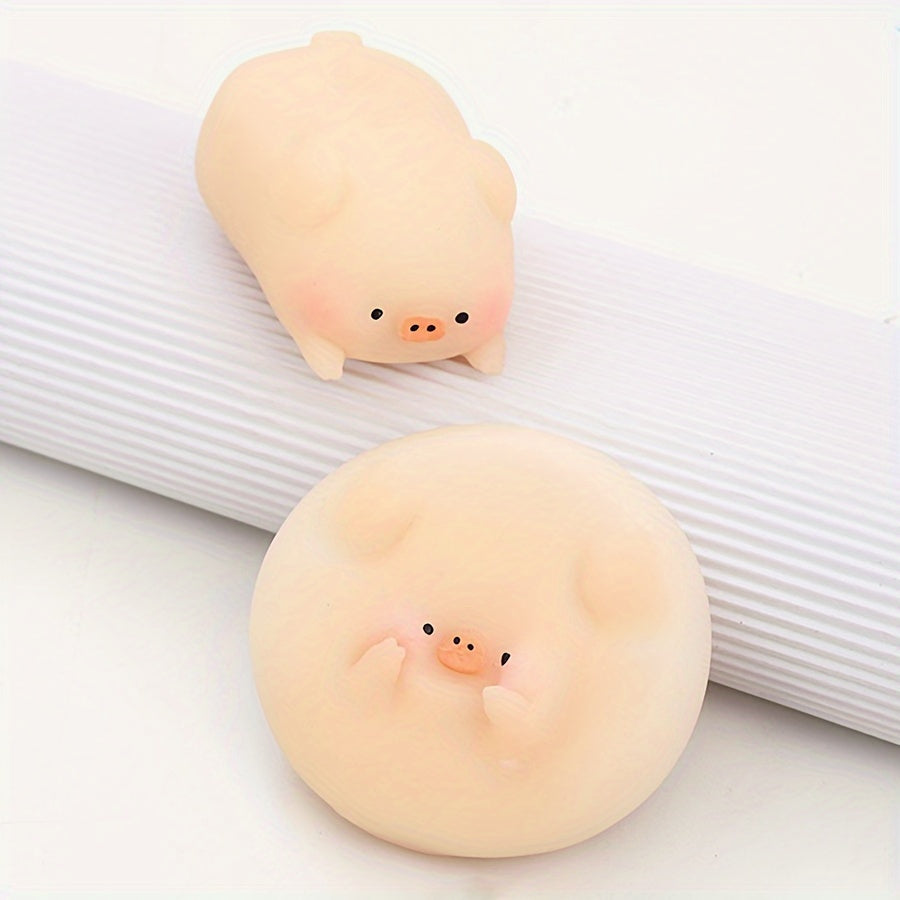 Soft Slow Rebound Squishy Pig Toy for Adults