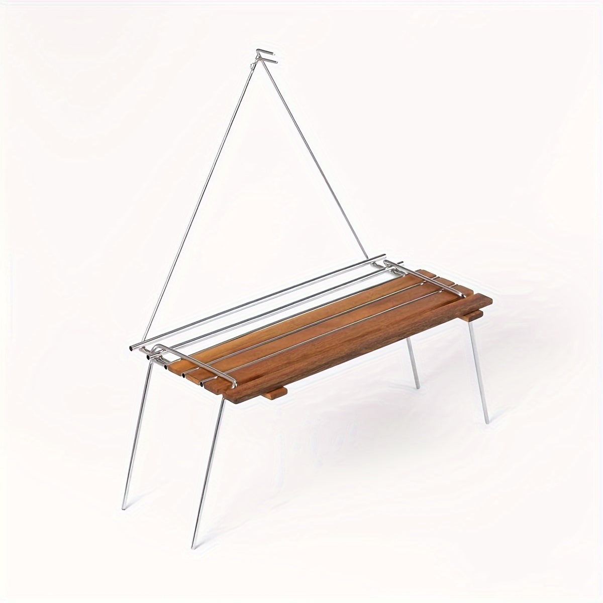 Folding Table Outdoor Camping Picnic Small Table Portable Stainless Steel Table