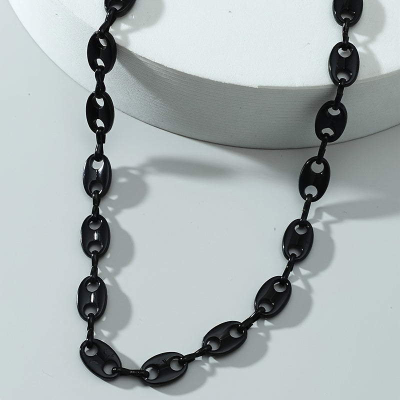 Coffee Bean Necklace Hip Hop Necklace