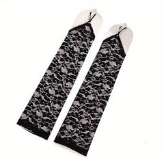 Long Wedding Gloves with Rhinestones Sexy Clothing Accessories