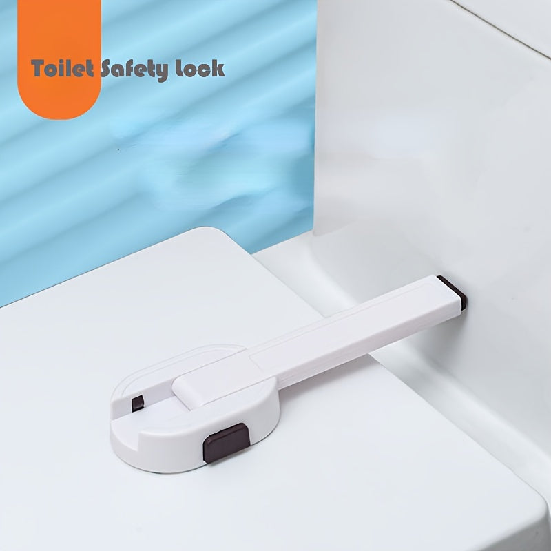 Child and Pet Safe Toilet Lock - Easy Installation