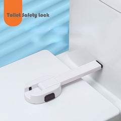 Child and Pet Safe Toilet Lock - Easy Installation