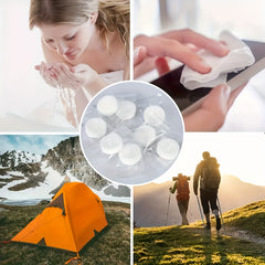 50pcs Compressed Towels Portable Disposable Towels for Outdoors Camping